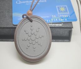 10pcslot Quantum Scalar Energy Pendant 6000 7000 ions with Test Video most powerful neg ions pendant W rubber8541371