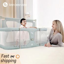 Baby Cribs 3 In 1 Bed Guardrail Crib For Infants Barrier Safety Rail Fence Cot Adaptable To 231213