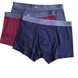 New Mens Underwear Boxer Mens Underpants Sexy Comfortable Breathable Fashion Men Cotton Panties Boxershorts L-3XL With Box 3 pcs in one box