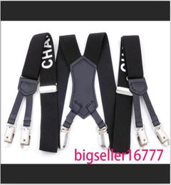 New Factory Direct Men039s and women Suspenders Six Clip 30 Printing Strap 30 115cm Six Clip Character Webbing Six Clip Wid4406180