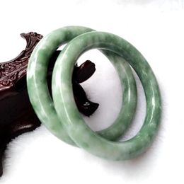 Bangle Hand-Carved Lucky Amulet Gifts For Women Her Men Natural Green Jade Bracelet Charm Jewellery Fashion Accessories277p