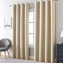 Curtain BILEEHOME Modern Blackout Curtains for Bedroom Curtains for Living Room Kitchen Thermal Insulated Window Treatment Home Decor 231213