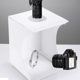 Mini Portable Folding Lightbox Pography Studio Soft box LED Light po Soft Box DSLR Camera Po Background194C