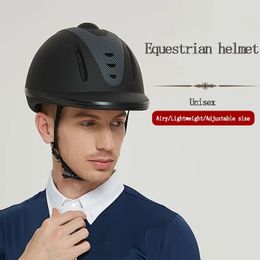 Riding Helmets Breathable Safety Equestrian Helmet For Children Adults Environmental EPS Lightweight Ventilated 231213