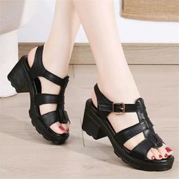 Slippers Height Up Small Size Ladies Summer 2024 White Boots Shoes Black Sandals Woman Sneakers Sports Fashion Team