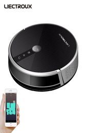 LIECTROUX Robot Vacuum Cleaner C30B 3000Pa Suction2D Map Navigation with Memory WiFi AppElectric Water TankBrushless Motor Y5122172