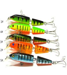 2 Sections Fishing Minnow Lure Artificial Bait with Treble Hooks 105CM 96g Plastic Hard Bait Fishing Tackle5212207