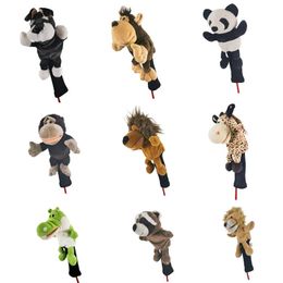 Other Golf Products All kinds of animal golf club head covers suitable for fairway woods men's and women's golf club covers mascot novelty cute gift 231214