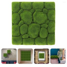 Decorative Flowers Wall DIY Moss Decorfaux Simulated Foams Home Fake Greeny Artificial Ornament Plant Plants Indoor