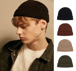 Fashion Winter Men Women Bonnet Knitted Hat Hip Hop Badge Embroidery Beanie Caps Casual Outdoor Hats 4 Colors3969510