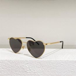 Sunglasses Gold Silver Metal Heart Shape Frame High Quality Women's Myopia Prescription Optical Glasses SL301 Fashion Men'264z