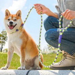 Dog Collars Leash P Rope Dogs Chain Adjustable Harness Walking Puppy Training Leashes Traction Pet Supplies