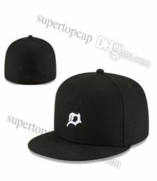 2023 Men039s Baseball Full Closed Caps Summer Navy Blue Letter Bone Men Women Black Colour All 32 Teams Casual Sport Flat Fitted1772498