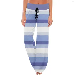 Women's Pants Pyjama Spring Trousers Women Legging Casual Floral Print Sweatpants Loose Tie Straight Beach Streetwear