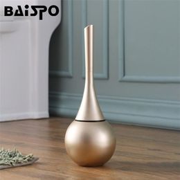 BAISPO Toilet Brush Floor-standing Base Cleaner Brush Tool For Toilet WC Bathroom Accessories Set household items 201214250G