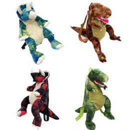 CRIGATY 3D DINOSAUR Children Backpacks Cartoon Animal Kids Travel School Bag 210901265p