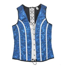 Men's Body Shapers Mens Vest Corset Waist Trainer Body Shaper Wear Fitness Jacket Corsets Blusas Top Fajas Colour Matching Shapewear Fashion Clothes 231213