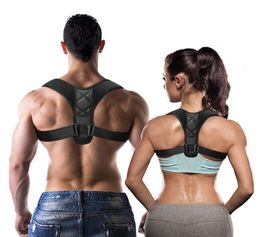 Adjustable Back Posture Corrector Spine Average Size Back Shoulder Adult Lumbar Brace Support Belt Posture Correction Blet1230610