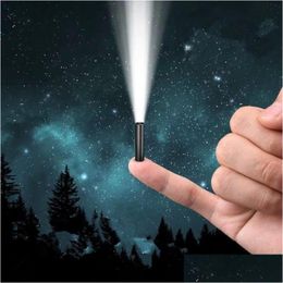 Flashlights Torches Flashlights Torches Super Bright Mini Light 3 Modes Usb Rechargeable With Build In 14500 Batteryflashlights Flashl Dhtub