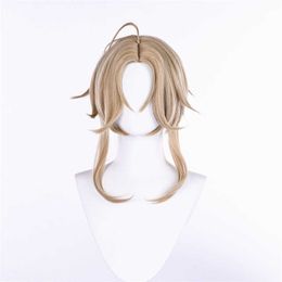 Anime Character New Product Crashes Star Dome Railway Yanqing Cos Wig Simulation Scalp Top Split Tiger Clip
