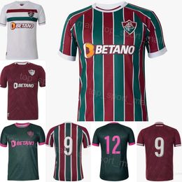 Club Team Fluminense Soccer 14 German Cano Jerseys 23 24 Mans 21 Jhon Arias 9 John Kennedy 38 Yony Gonzalez 2 Samuel Xavier 19 Leonardo Fernandez Football Shirt Kits