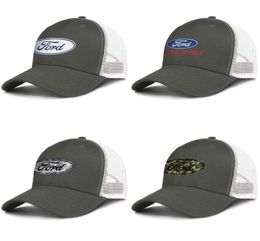 Men Mesh Cap Ford Performance Racing Original logo Women039s One Size Ventilation Sun Hats Camouflage Grey black white7117106