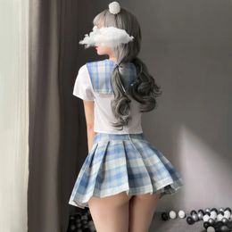 Sexy Set Sexy Lingerie Suit School Uniform Lingerie For Sex 18 Sweet Girl Japanese Style Student Exotic Costumes Cosplay Sexy Outfit 231213