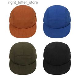 Ball Caps 2023 Fast Dry Waterproof 5 Panel Baseball Caps For Men Women Gorras Para Hombres Envo Gratis Chapeau Homme Snapback Hats YQ231214