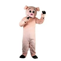 Christmas Pig Mascot Costume Halloween Fancy Party Dress Cartoon Character Outfit Suit Carnival Unisex Outfit Advertising Props