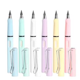 Pencils 40Pcs Eternal Pencil Unlimited Writing No Ink Pen For Art Sketch Stationery Kawaii School Supplies 231213