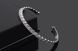 silver bracelets designer Jewellery womens bangles fashion diamond stainless steel superior quality Chirstmas Valentines Thanksgivin2607179
