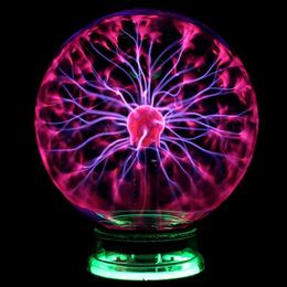 Novelty Glass Magic Plasma Ball Inch Table Lights Sphere Nightlight Kids Gift For Christmas Magic Plasma Night Lamp 2021225n
