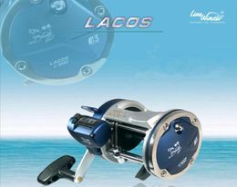 Line winder jigging trolling boat fishing reel coil left hand L2030DXwith counter casting drum reel wheel molinete pesca big gam3159918