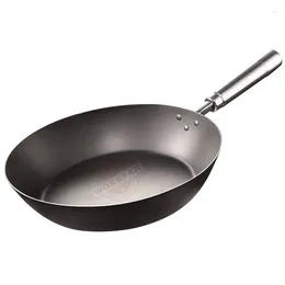 Pans Pure Titanium Frying Pan 24/26/28/30cm Stay-Cook Handle Dishwasher And Oven Safe Suitable For Gas Stoves Kitchen Cookware