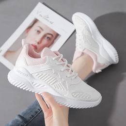 Boot shoes running wild breathable single net women fashion trend student sneaker casual white 231214