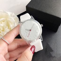 Brand watches Women Girl Style Dial Silicone Band Quartz Wrist Watch A22187G