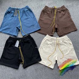 Men's Shorts 2023ss Letter Embroidered Drawstring Shorts Men Women 1 1 Best Quality Breeches Inside Tag T231214