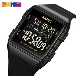 Wristwatches SKMEI 1960 Mens Sport Watch Waterproof LED Digital WristWatches Outdoor Electronic Watches Men's Reloj Masculino 231214