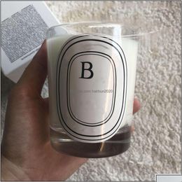 Candles Candles 190G Scented Candle Including Box Dip Colllection Bougie Pare Home Decoration Collection Item Drop Delivery 2022 Garde Dh65A