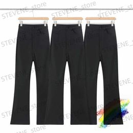 Men's Pants Black Micro Flare Casual pants Men Women 1 1 Best Quality Zipper Trousers Track Pants T231214