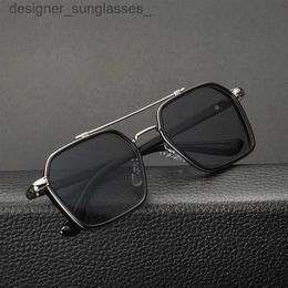 Sunglasses Intelligent Photochromic Sunglasses for Men Professional Day Night Driver Sunglasses UV400 Retro Luxury Design Glasses vintageL231214