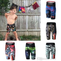 Kids Underwear Pants Boys Designer Boxer Briefs Casual Sports Short Trousers Cartoon Beach Shorts Boxers Brand Male