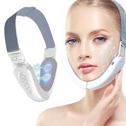 Face Care Devices EMS Face Lifting Machine Double Chin Remover Face Slimmer V Line Jaw Face Lift Skin Tightening Device Vibration Massagers 231214