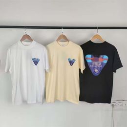 Rhude T-Shirt Designer Mode Männer Frauen T-Shirts Nischen-Beauty-Trend Rhude Race Patch Doppelgarn Reine Baumwolle Lässige Kurzarm-Streetwear-Oberteile