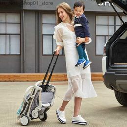 Strollers# Baby Stroller Plane Lightweight Portable Travelling Pram Children Pushchair Baby Carriage Q231215