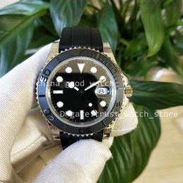 Super Factory Watches s BP 42mm Ceramic Bezel Black Dila Mens Automatic Watch Men Rubber Strap BPF Dive Wristwatches Luminous 261r