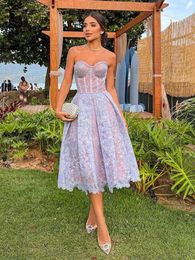 Urban Sexy Dresses Women Sexy Strapless Printed Lace Dress Female Elegant Sleeveless Banquet Dresses 2022 Summer Solid Backless Evening Wear T231214