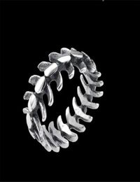 1pc Worldwide Spine Ring 316L Stainless Steel Band Party Fashion Jewellery Cool Fish Bone Unisex ring2460711