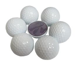 Golf Balls 12pcs one dozen Wholesale blank 3-layer / 4 piece soft Urethane cover tournament Golf Balls 231213