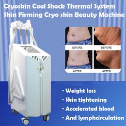 NEW 5 in 1 Thermal Slimming Cryo T Shock Sculpt Burn Fat Body Contouring Toning Cryoskin Machine